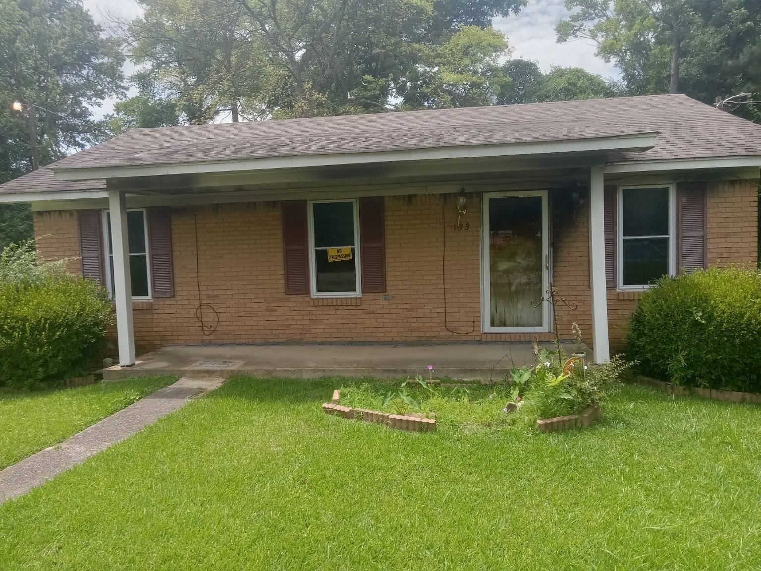 House before demolition